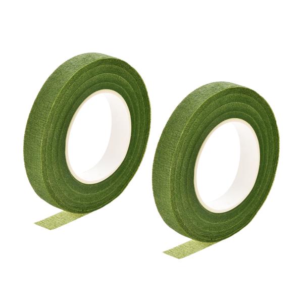 【本商品は海外出荷】お届けは通常20-30日を頂いております。パッケージの内容--- 2ロール12mm幅30ヤードライトグリーンフローラルテープフラワー接着剤フラワーキット粘着テープ---使用中に適度に伸ばすと粘着力が増し、花茎にしっかりと...