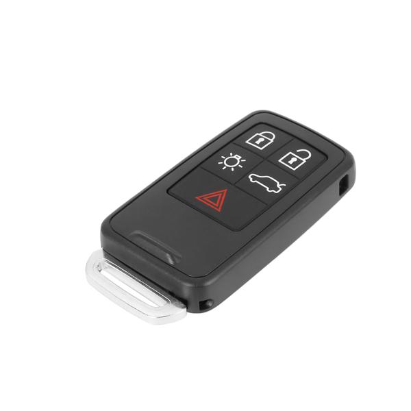 uxcell リモートキーフォブシェルケース キーレス 新しい車の交換 PG788A ブラック Volvo用 XC60 2010-2013用