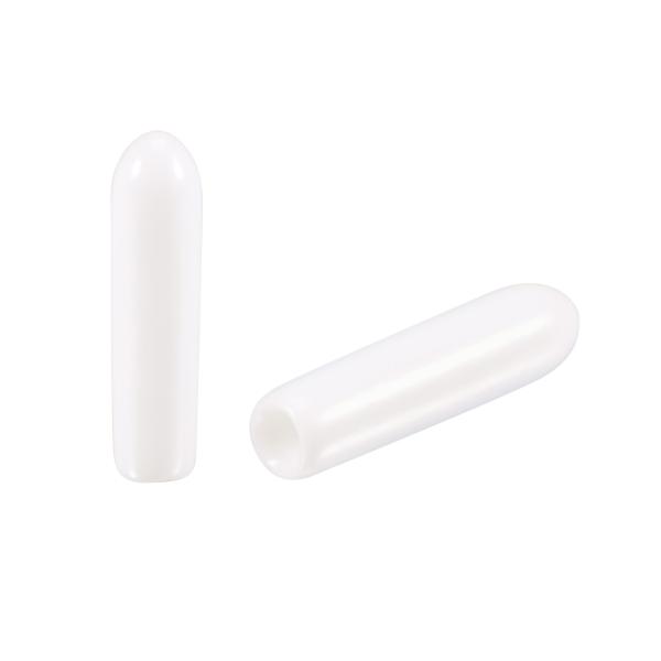 【本商品は海外出荷】お届けは通常20-30日を頂いております。【2mm内径&amp;15mm高さ】 2mm内径ホワイト ビニールラウンドエンドキャップカバー、 15mm高さ (手動測定のため、±3 mmの偏差を許容してください。)【高品質の...