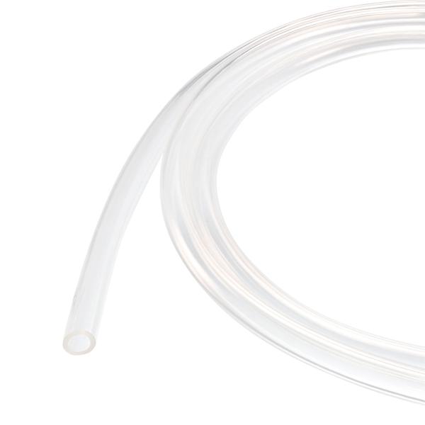 uxcell 点滴灌漑ホース PVC燃料チューブ フレキシブルホースチューブ 水管用 エアライン用 軽量 透明 6mmID 2.5M
