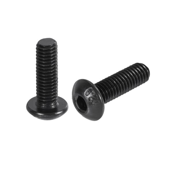 uxcell 六角穴付きボルト キャップボルト 六角ソケットボタンヘッド