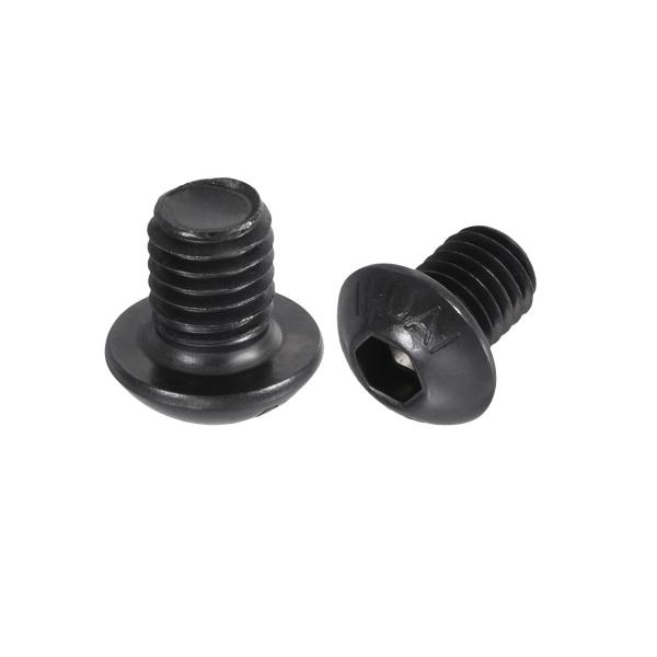 uxcell 六角穴付きボルト キャップボルト 六角ソケットボタンヘッド 304ステンレス鋼 M8x10 mm 25個入り