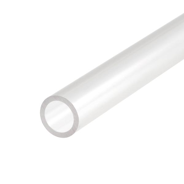 uxcell PVCリジッドパイプ PVC硬質パイプ リジッドパイプ ラウンド 12mmID 16mmOD 500mm透明性 水道管陳列棚装飾用
