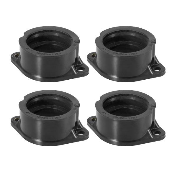 Motoforti インテークアダプターコネクター オートバイのキャブレター 16065-1131 Kawasakiに対応 4個