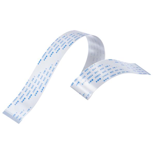 uxcell FFCリボン フラットケーブル LCD 3Dプリンターカメラ用 DVD 40ピンピッチ0.5mm 長さ300mm (A タイプ) 5個