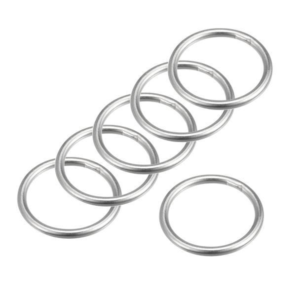 【本商品は海外出荷】お届けは通常20-30日を頂いております。内径: 25mm; リング厚さ: 3 mmパッケージ内容: 6 x 溶接ラウンドリング素材: 316 ステンレス鋼、研磨仕上げ、溶接、滑らかな表面、錆びにくい、耐摩耗性、耐食性。...