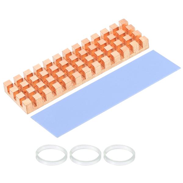 【本商品は海外出荷】お届けは通常20-30日を頂いております。ヒートシンクフィンは、コンポーネントの温度を下げるためのソリューションを提供します。このタイプのヒートシンクは、M.22280SSD、SM951、SM961、950PRO、XP9...