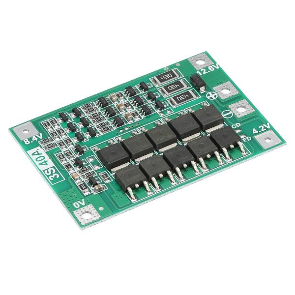 uxcell 12.6-13V 40A 18650 電池充電 器モジュール 充電ボード 二重