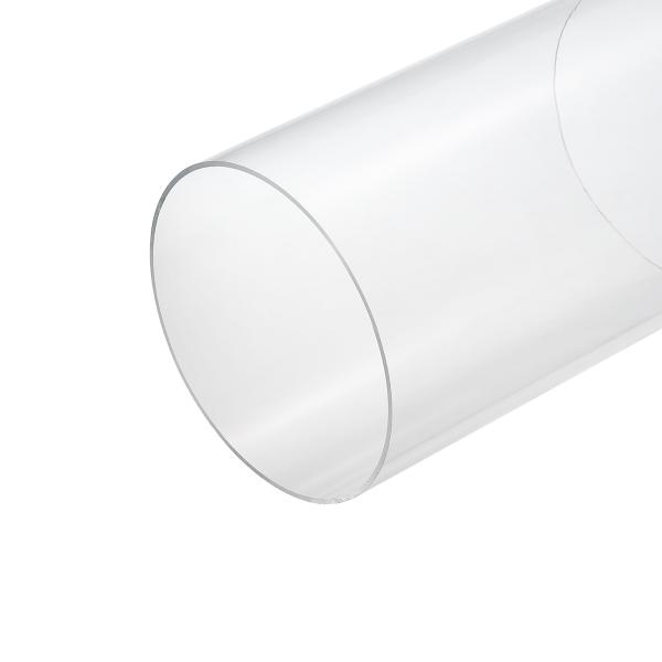 uxcell アクリルパイプ クリアリジッドラウンドチューブ 145 mm内径 150 mm外径 25 cm ランプとランタン水冷システム用