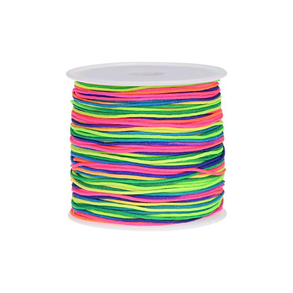 【本商品は海外出荷】お届けは通常20-30日を頂いております。仕様 - カラー：マルチカラー, 素材：ナイロン, 直径：0.8mm, 長さ：45m素材 - 紐はナイロン製で、十分な剛性と耐久性を備えています。プラスチック製のスプールが付属し...