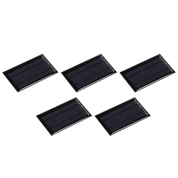 uxcell ミニソーラーパネルセル 2V 45mA 0.09W 44 mmx26 mm DIY電力プロジェクト用 5個