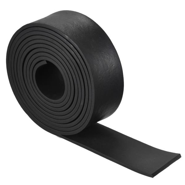 uxcell EPDMゴム製フォームシートストリップ ネオプレンシートロール 3000x50x5mm DIY ゴムガスケット 振動軽減マット