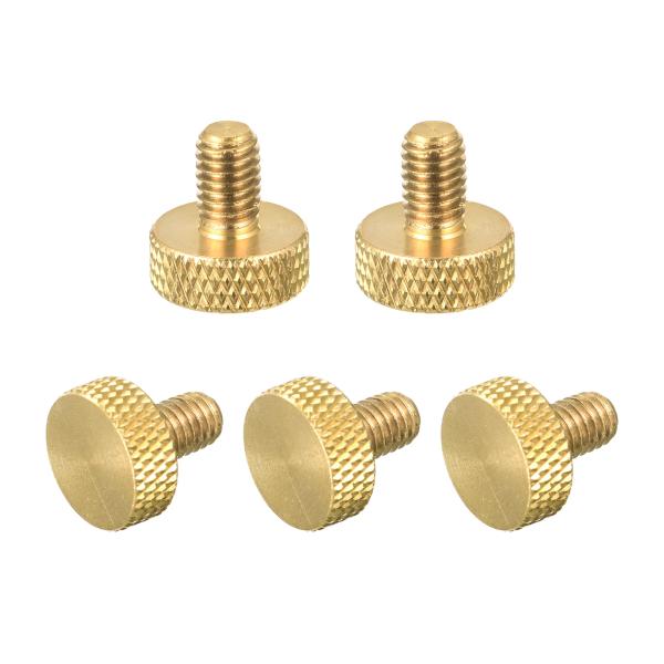 uxcell 20個 真鍮製マシンスクリュー M3x8mm フィリップ スパンヘッド 