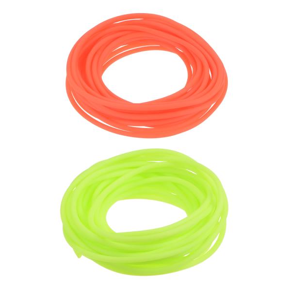 【本商品は海外出荷】お届けは通常20-30日を頂いております。サイズ - カラー: オレンジ、シャルトリューズ; 長さ: 5 M; 外径: 3 mm; 内径: 1.5 mm材料 - シリコーン製、軽量、優れた弾力性、滑らかな表面、耐摩耗性、...
