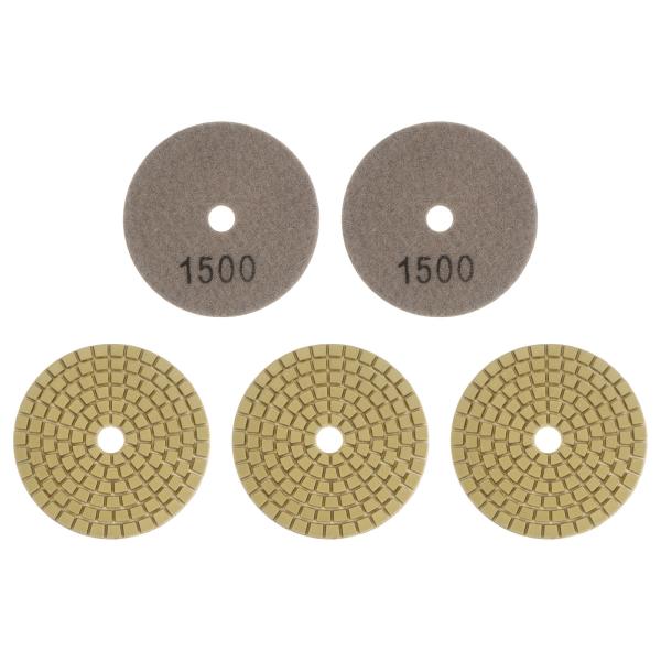 【本商品は海外出荷】お届けは通常20-30日を頂いております。サイズ-75mm直径、1500グリット、12mm穴径; 接続タイプ：フックとループ。(パッドがバックプレーンの中央にあることを確認します。高速グラインダーは使用しないでください。...