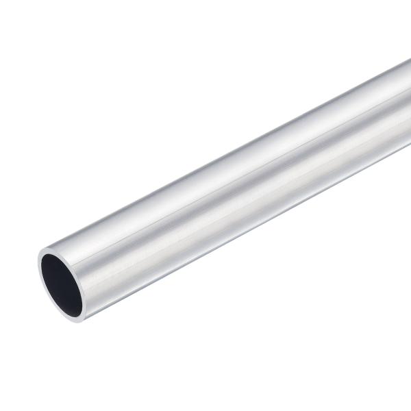 uxcell 6063 アルミニウム丸パイプ 外径27mm 内径23 mm 長さ400mm 産業用DIYプロジェクト向けのパイプチューブ