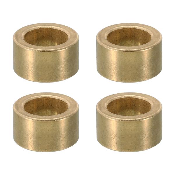 PATIKIL M12真鍮スペーサー 4個入り 真鍮製 内径12mm×外径18mm×長さ