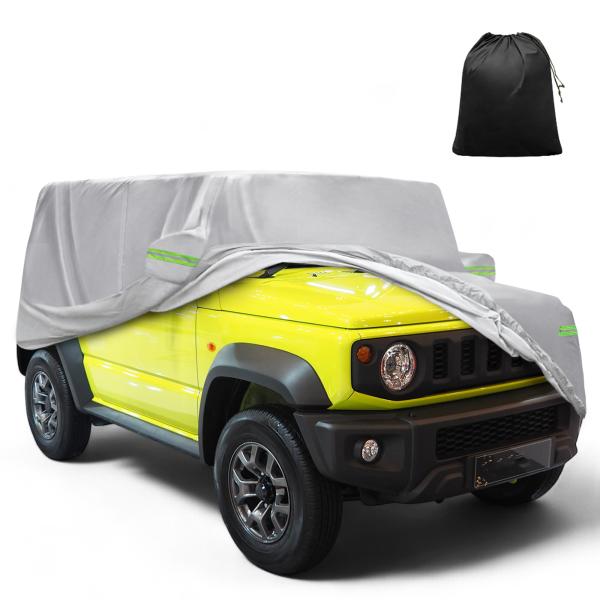 X AUTOHAUX 【ジムニーに対応 JB64W/JB74W専用】385x148 x160cm 軽自動車カバー ボディカバー 雹対策 車 カバー 【