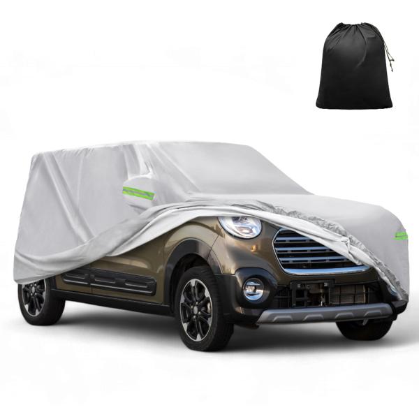 X AUTOHAUX 【ダイハツに対応キャスト/Cast専用】350x148 x143cm 軽自動車カバー ボディカバー カーカバー 撥水性 【台風対