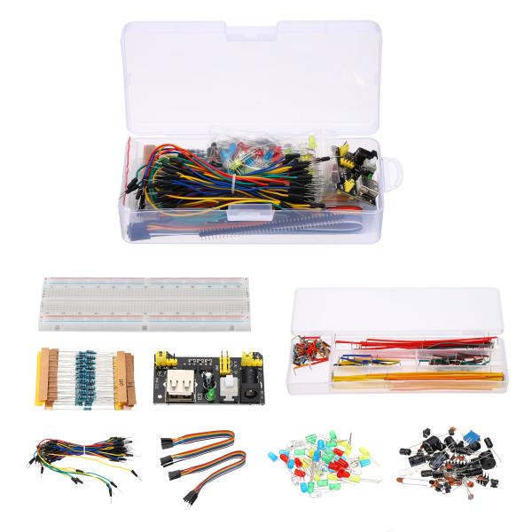【本商品は海外出荷】お届けは通常20-30日を頂いております。420個の電子部品は電気実験を完了するのに役立ちます。37個の値25種類の詰め合わせキットはあなたに適しています。利点:ケースに25種類の電子部品が収納されており、破損や紛失から...