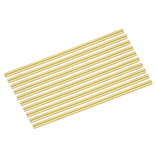 【本商品は海外出荷】お届けは通常20-30日を頂いております。真鍮の実心円棒、DIYクラフト製作に広く使用され、さまざまな軸DIYモデルプレーン、モデルカー、家庭装飾、電気、エンジニアリングなどに適用できます。これらの真鍮棒は、ギアシャフト...