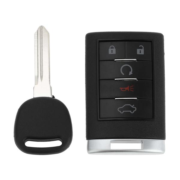 X AUTOHAUX 315MHz OUC6000066 キーレスエントリーリモートイグニッショントランスポンダーキーフォブ キャデラックに対応CTS