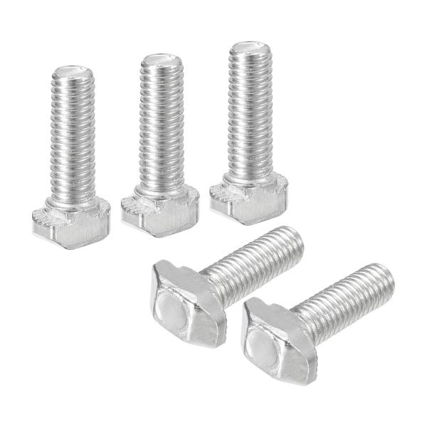 uxcell 40個 Tスロットボルト M5 x 16mm 槌ヘッドボルト Tスクリュー 2020シリーズ Tスロットアルミニウム押出プロファイル用