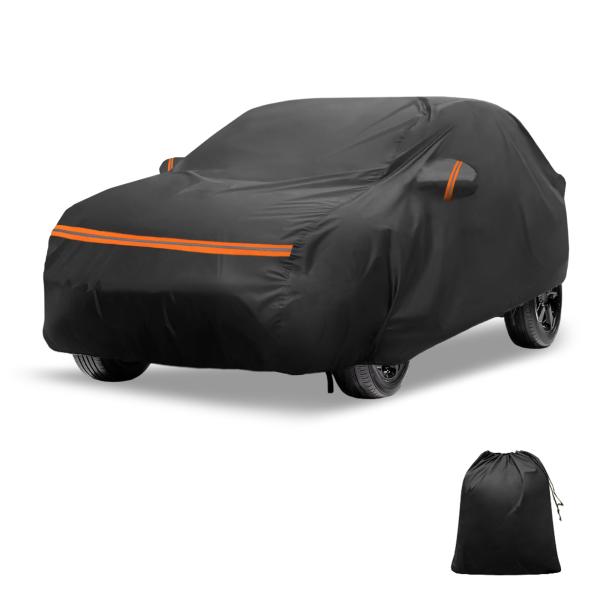 X AUTOHAUX Toyotaに対応RAV4 2012-2023用の車カバー PEVAスパンレース綿製 自動車カバー ボディカバー カーカバー 防