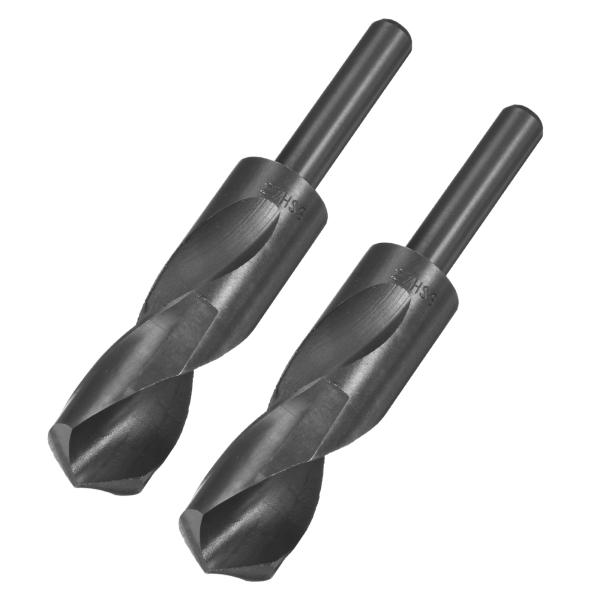 uxcell 鉄工用ドリルビット 27mm 電動ドリルビット 標準コレット12.7mm対応 窒化硬化処理 穴あけツール HSS 金属 木材 電動工具