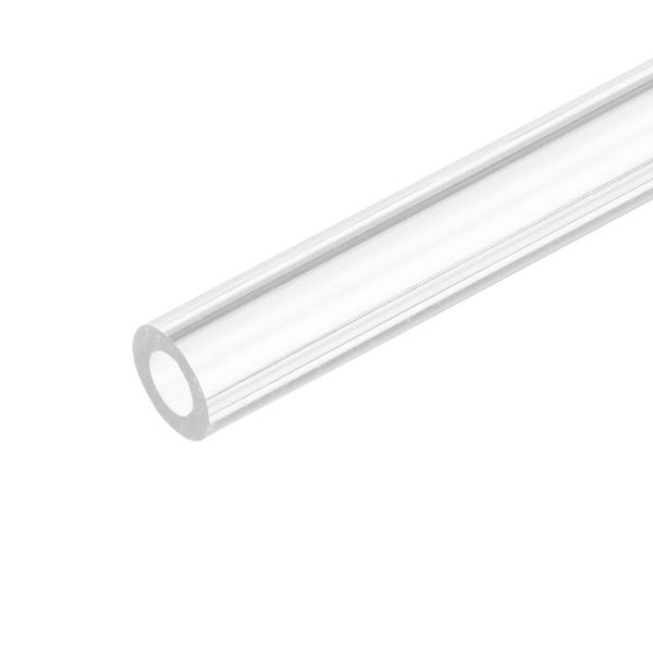 uxcell アクリルパイプ 透明 硬質 丸型 プラスチック チューブ 内径 3mm外径 7mmランプやランタン 水冷システム用