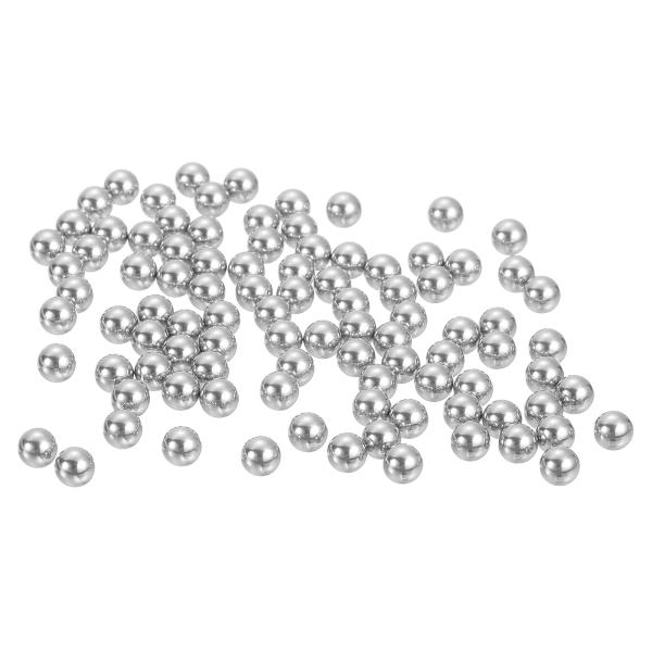 uxcell ベアリングボール 4.5mm スチールボール 精度G100 精密ボール 500個 304ステンレス鋼製 ベアリング玉 軸受用 軸受け 軸