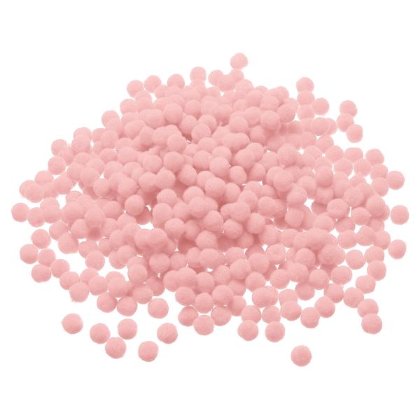 【本商品は海外出荷】お届けは通常20-30日を頂いております。カラー: ペールピンク; 素材: ポリエステル; 直径: 約 1cm / 0.4インチ; パッキングリスト: 500個 x ポンポンボール利点: ポンポンボールは明るい色のポリエ...