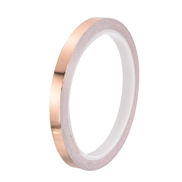 【本商品は海外出荷】お届けは通常20-30日を頂いております。銅テープは、低抵抗の高導電性材料で作られており、ステンドグラスウィンドウ製作、アートデコレーション、DIYクラフト、スクラップブッキング、ギターの干渉の排除、ESD/E MIシー...