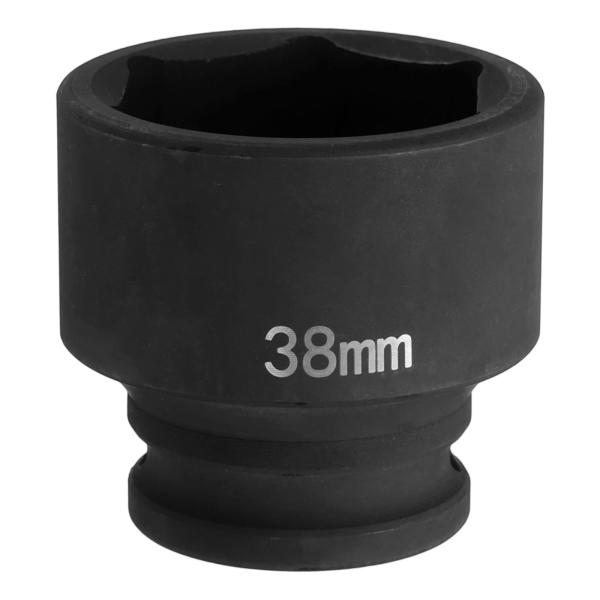 【本商品は海外出荷】お届けは通常20-30日を頂いております。サイズ - 六角インパクトソケットサイズ：38mm；インターフェースサイズ：1/2"；全長：50mm / 2"。ソケット表面に仕様が明確に表示されており、識別が容易で作業効率が向...