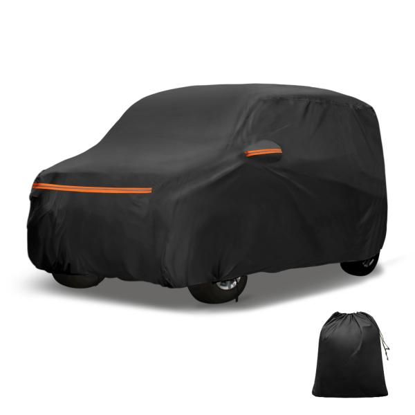 X AUTOHAUX 【ダイハツ ムーヴキャンバス用】車ボディカバー自動車カバー 新型100%防水生地&5層構造 軽量・女性でも楽々 裏起毛塗装面保護