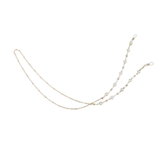 【本商品は海外出荷】お届けは通常20-30日を頂いております。??【安全で調整可能】調整ループと滑り止めシリカゲルバックルを備え、眼鏡の落下を防ぎます。取り付け簡単な金属コイルで、安全かつスタイリッシュに保てます。??【多目的眼鏡チェーン】...