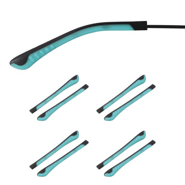 【本商品は海外出荷】お届けは通常20-30日を頂いております。仕様: カラー: ブルー; 素材: シリコン; 穴のサイズ: 1 x 2mm; サイズ: 66 x 7.3 x 3 mm(L*W*H); 梱包リスト: 4ペア x 眼鏡交換テンプ...