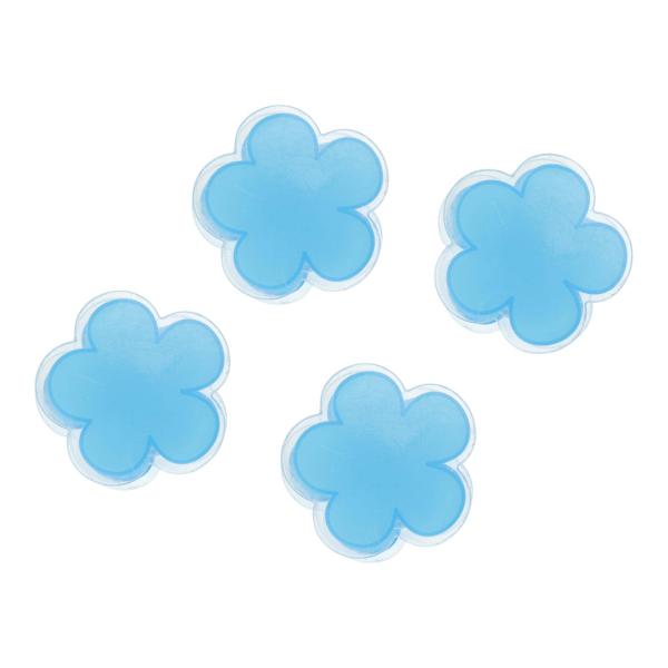 GLIDESMOOTH クリップ アクリルクリップ 固定バックル かわいい 紙モノ 文書整理 文房具 事務用品 表面保護フィルム 再利用可能 4個入