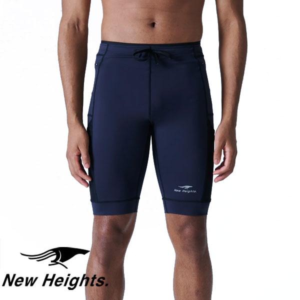 NEW heights ニューハイツ Men's 5pockets Half Leggings