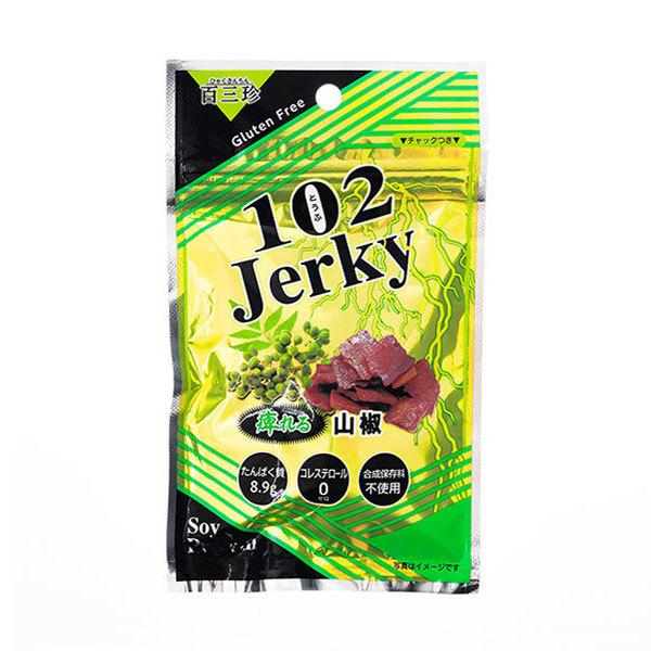 102 Jerkey 豆腐ジャーキー 痺れる 山椒味 プロテイン ソイプロテイン プロテインバー ま...