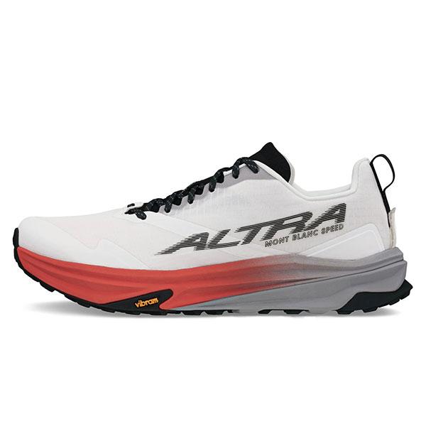 ALTRA アルトラ MONT BLANC SPEED(モンブラン スピード) WHITE/CORAL メンズ トレイルランニングシューズ トレランシューズ