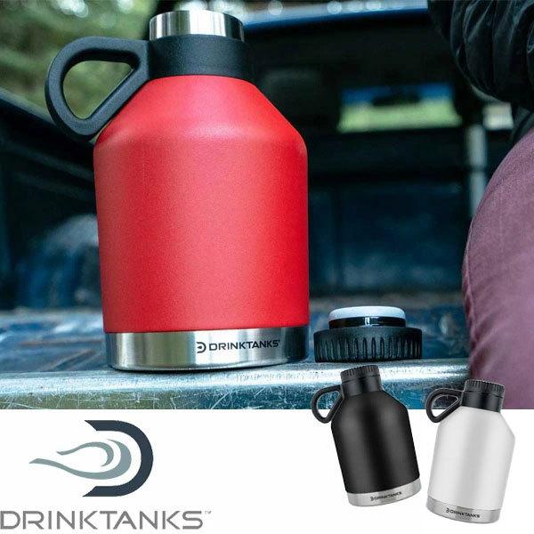 DrinkTanks ドリンクタンクス 32oz(0.94L)Session Growler/セッショングラウラー SSN-32 真空断熱 水筒 BBQ ソロキャンプ アウトドア用品