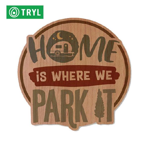 TRYL WOOD STICKER(EbhXebJ[) HOME ؍ނgpRfނ̃XebJ[ ygCjO/WMO/AEghA/ubVNtg/XebJ[/V