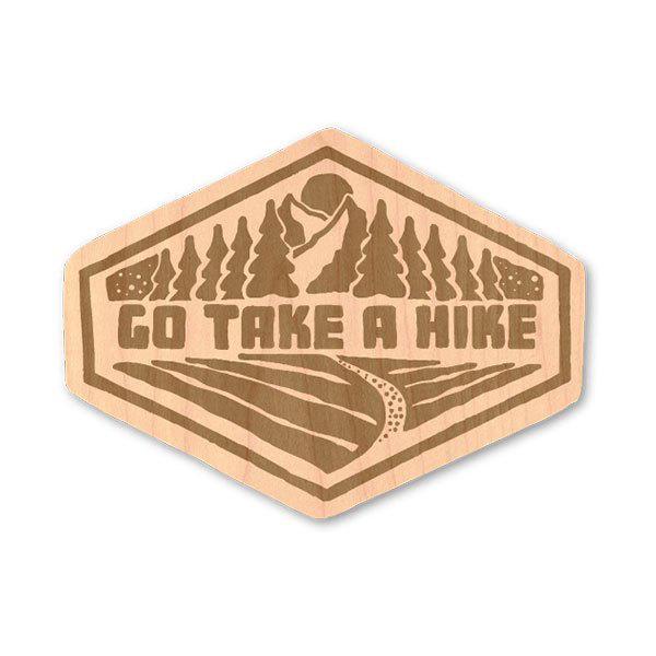 TRYL WOOD STICKER(EbhXebJ[) Take a Hike ؍ނgpRfނ̃XebJ[ ygCjO/WMO/AEghA/ubVNtg/Xeb