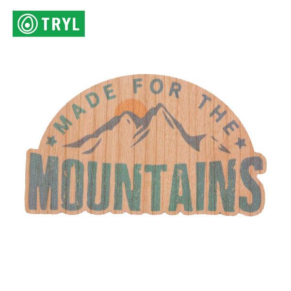 TRYL WOOD STICKER(EbhXebJ[) HOME ؍ނgpRfނ̃XebJ[ ygCjO/WMO/AEghA/ubVNtg/XebJ[/V