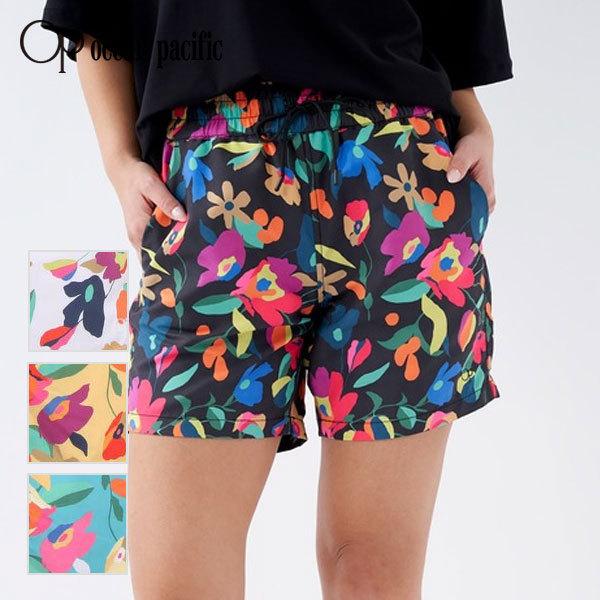 Op Ocean Pacific オーシャンパシフィック レディース サーフパンツ ボードショーツ 水着 トランクス 大きいサイズ 紫外線対策 夏用 海水浴 水泳 Op 外遊びの専門店cam Com 通販 Yahoo ショッピング