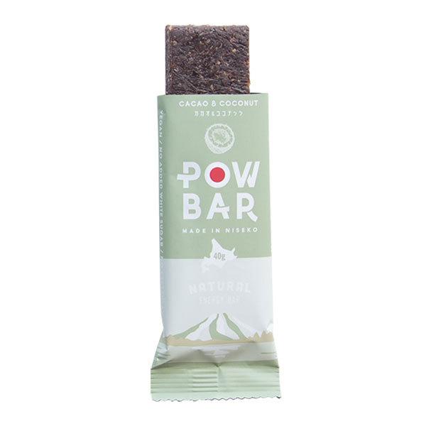 POW BAR パウバー カカオ＆ココナッツ トレイルランニング トレラン 補給食 ビーガン オーガ...