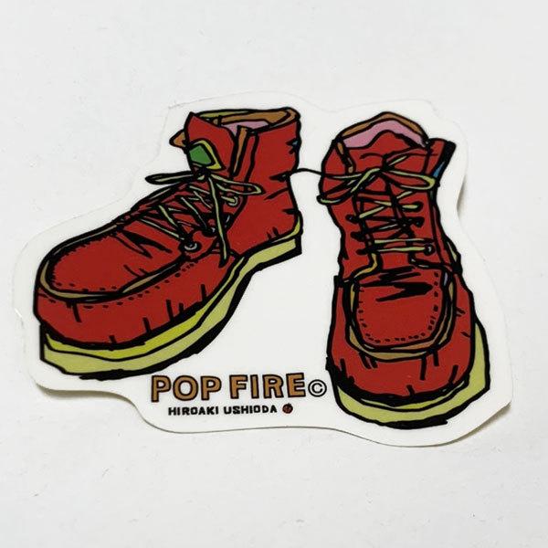 Popfire ポップファイヤー アウトドアステッカー ウシオダ ヒロアキ Ps0019 シール かわいい 可愛い おしゃれ かっこいい ブランド アウトドア Ps0019 外遊びの専門店cam Com 通販 Yahoo ショッピング