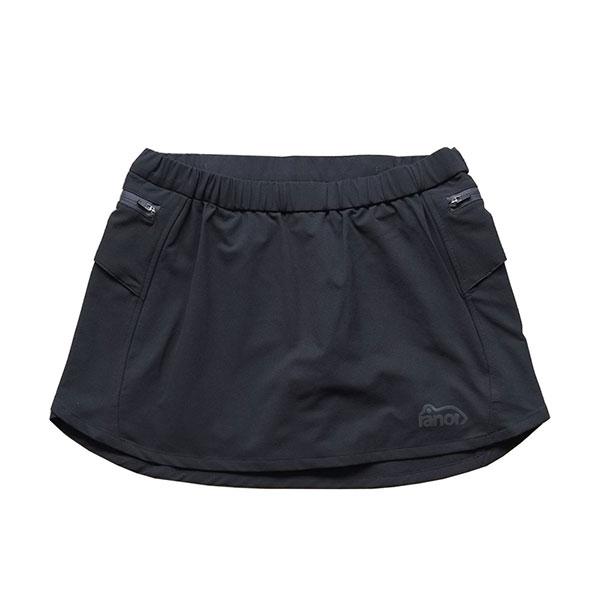 ranor XS ラナー　ランスカ　アンダー付き　レディース ranor ラナー BASIC SKIRT(WITH INNER) BLACK 817-1-216