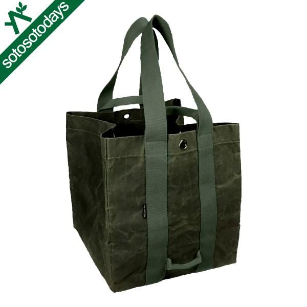 アソビト 焚き火 薪バッグ 防水帆布ケース Ab 013od Sotosotodays 通販 Paypayモール